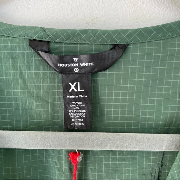 HOUSTON WHITE Collection Adult Unisex Green Ripstop Multi Pocket Vest Size XL - Picture 6 of 15